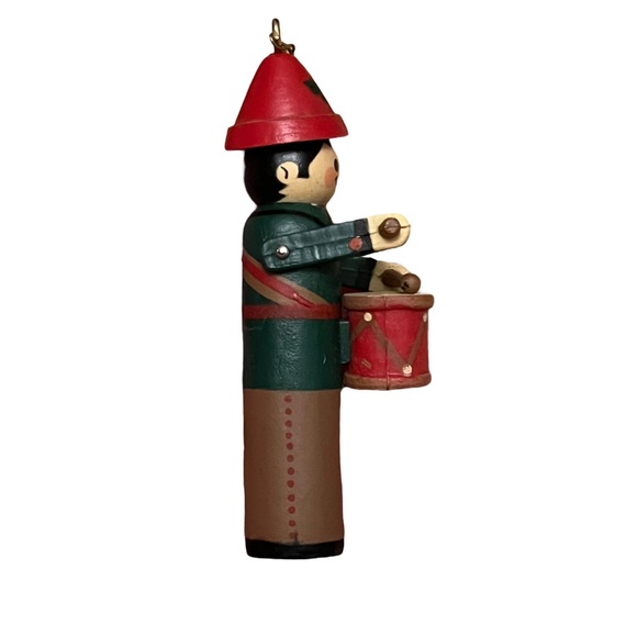 1981 Vintage Hallmark Christmas Ornament Drummer Boy - Picture 2 of 2